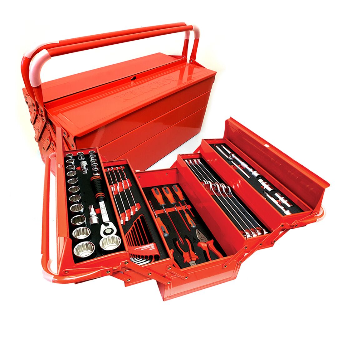 Kennedy KEN5950055K Cantilever Toolbox Tool Set 62 PCE